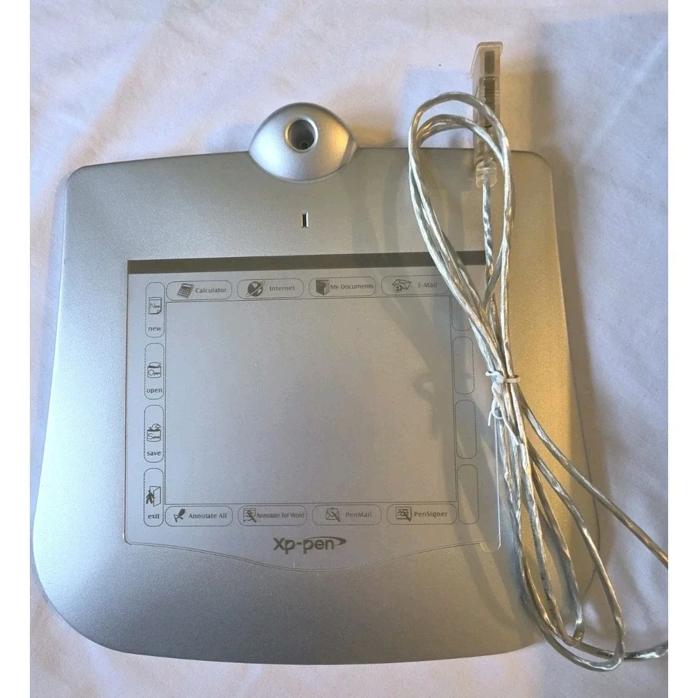 Vintage P-Active XP-Pen‎ Graphic Pen Tablet + Cordless Mouse Stylus XP-5550A PC